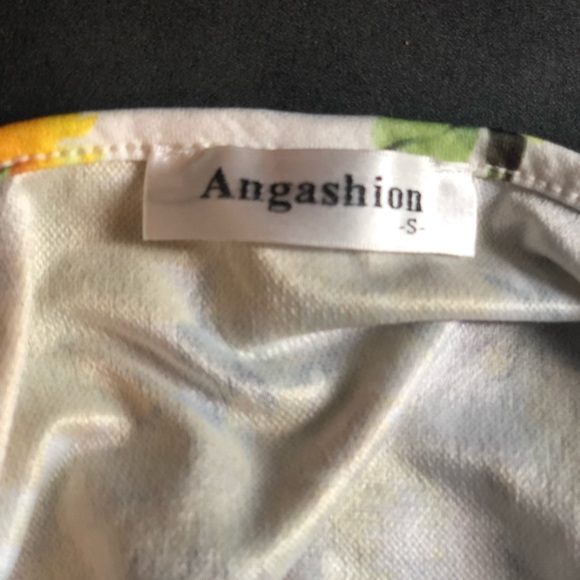 Angashion Summer Sunflower Dress Size Small - Picture 8 of 9